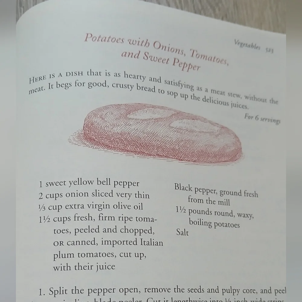 Marcella Hazan: The Essentials of Classic Italian Cooking Cookbook Hardcover